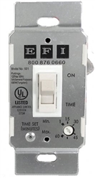 Fantech/EFI Fan Delay Timer Switch
